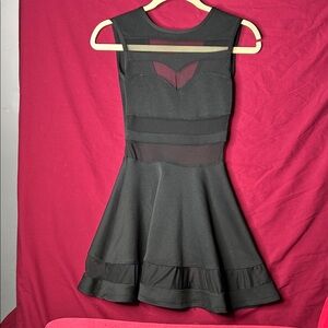 Sexy Black Sleeveless Dress, size medium